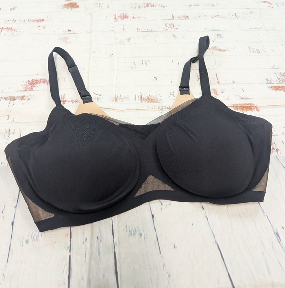 Honeylove Lightly Lined Liftwear Crossover Adjustable Bra. Size 38 B/C - Picture 8 of 8